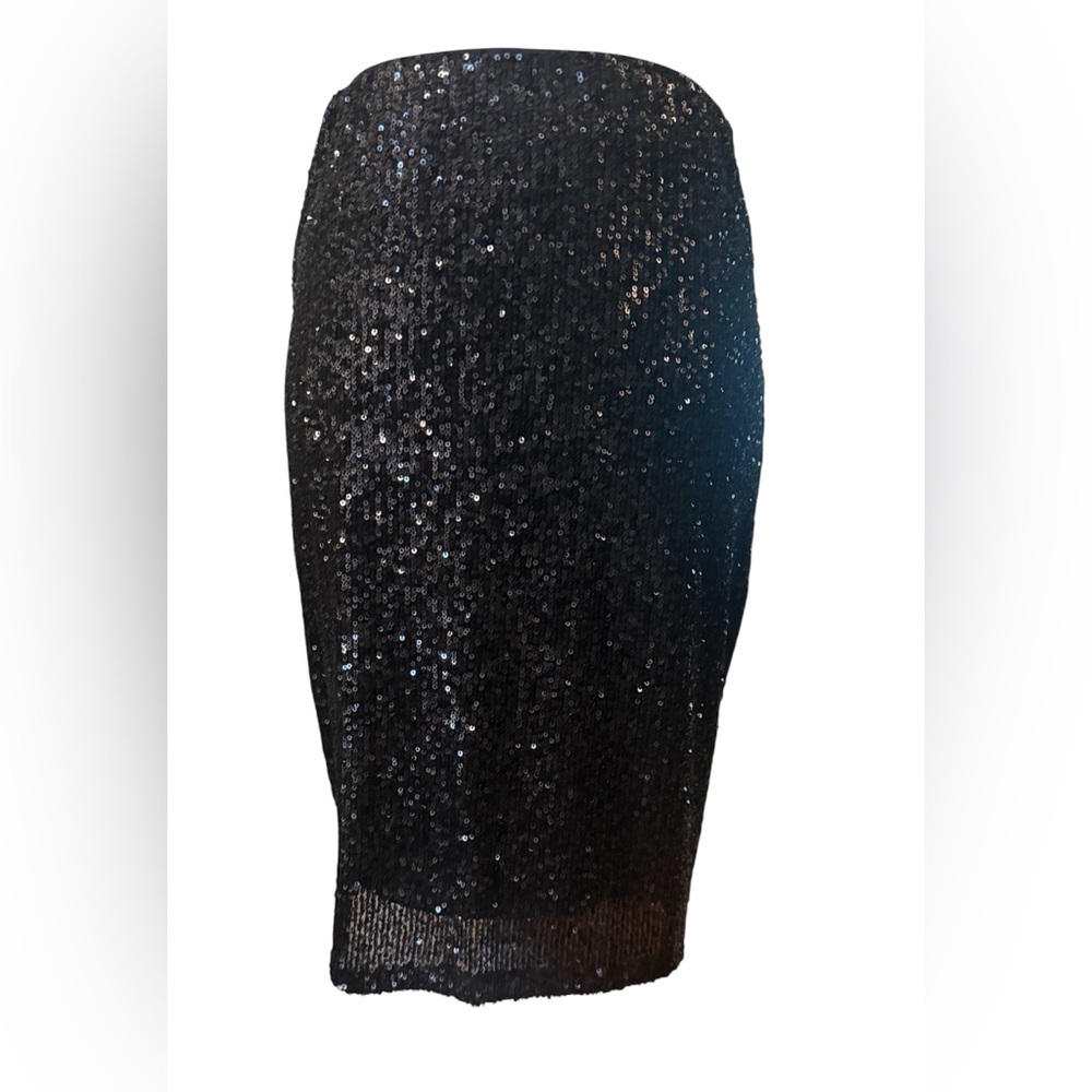 Sequin Pencil Skirt